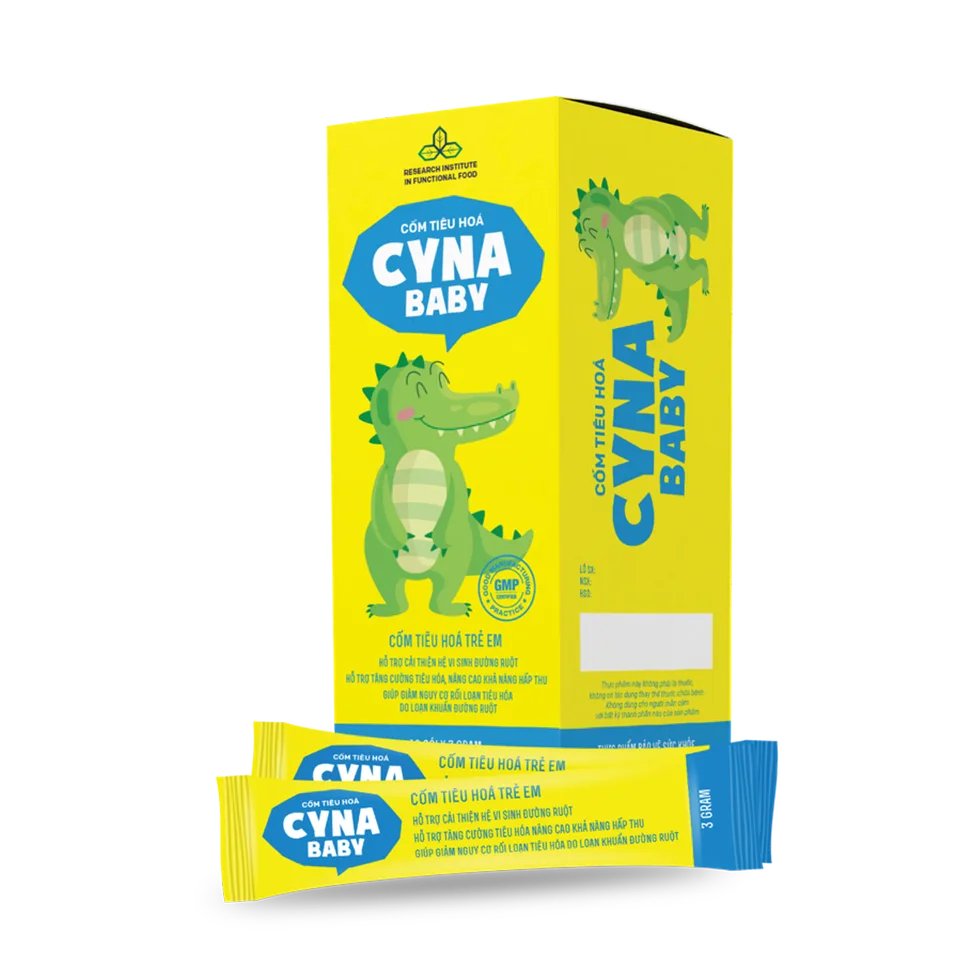 Cyna baby - Khỏe bụng bé yêu: Bí quyết cho hệ tiêu hóa non yếu Cyna baby - Khỏe bụng bé yêu: Bí quyết cho hệ tiêu hóa non yếu