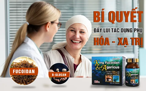 Báo chí nói về King Fucoidan & Agaricus: Hợp chất quý nâng cao sức đề kháng 