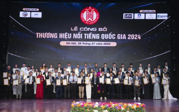SUPPRO vinh dự nhận giải thưởng "Thương hiệu nổi tiếng Quốc gia 2024" 