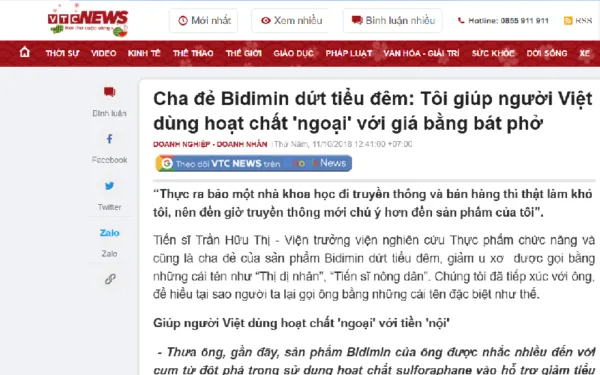 "Cha đẻ Bidimin" chia sẻ về đột phá trong hỗ trợ giảm tiểu đêm và u xơ 