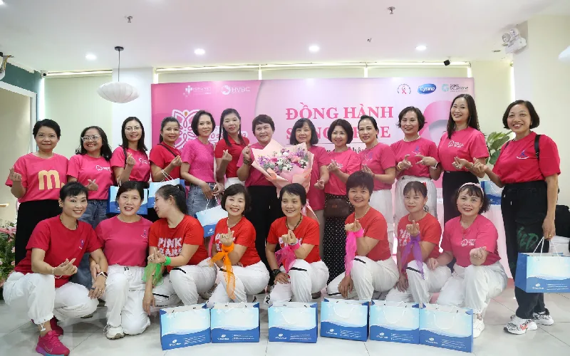 Cysina đồng hành cùng Hội thảo “Nâng cao nhận thức ung thư vú” – Vũ khí bí mật trong chiến thắng bệnh tật
