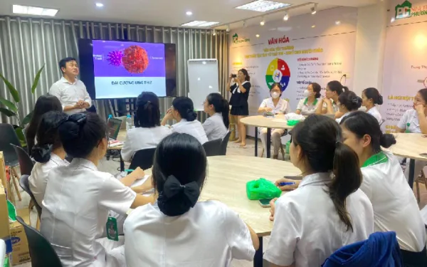 Cysina tổ chức đào tạo kiến thức ung thư cho dược sĩ nhà thuốc Phương Chính – Chung tay mang lại giải pháp hỗ trợ tối ưu cho người bệnh