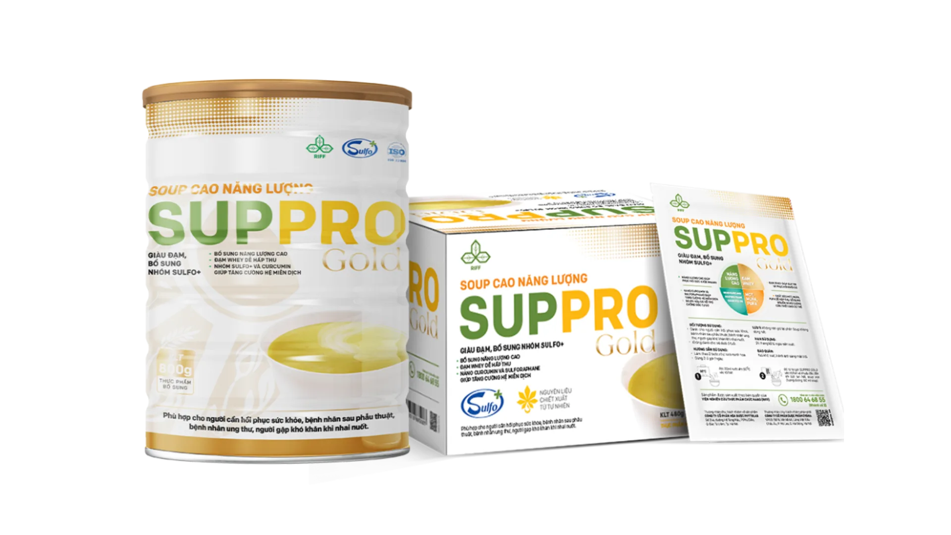 SUPPRO GOLD - Dinh dưỡng hỗ trợ phục hồi cho bênh nhân