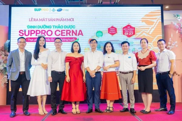 Ban lãnh đạo tham dự ra mắt Suppro Cerna