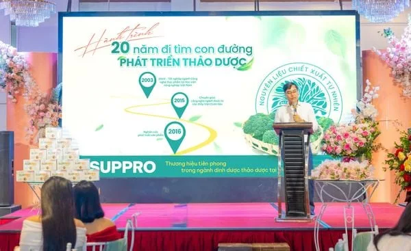 CYSINA GROUP ra mắt sản phẩm SUPPRO CERNA - Bước tiến mới trong ngành Dinh dưỡng thảo dược
