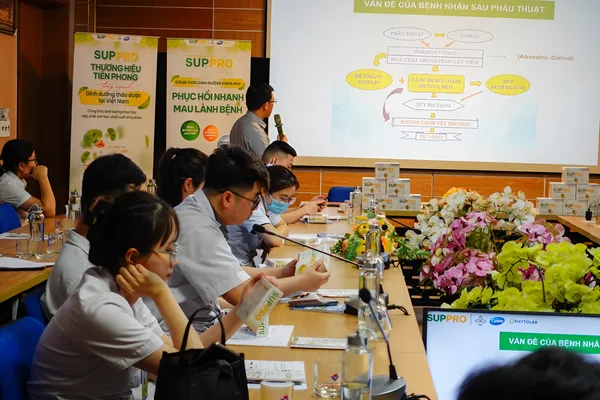 Suppro chăm sóc dinh dưỡng sau phẫu thuật