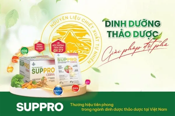 CYSINA GROUP ra mắt sản phẩm SUPPRO CERNA - Bước tiến mới trong ngành Dinh dưỡng thảo dược