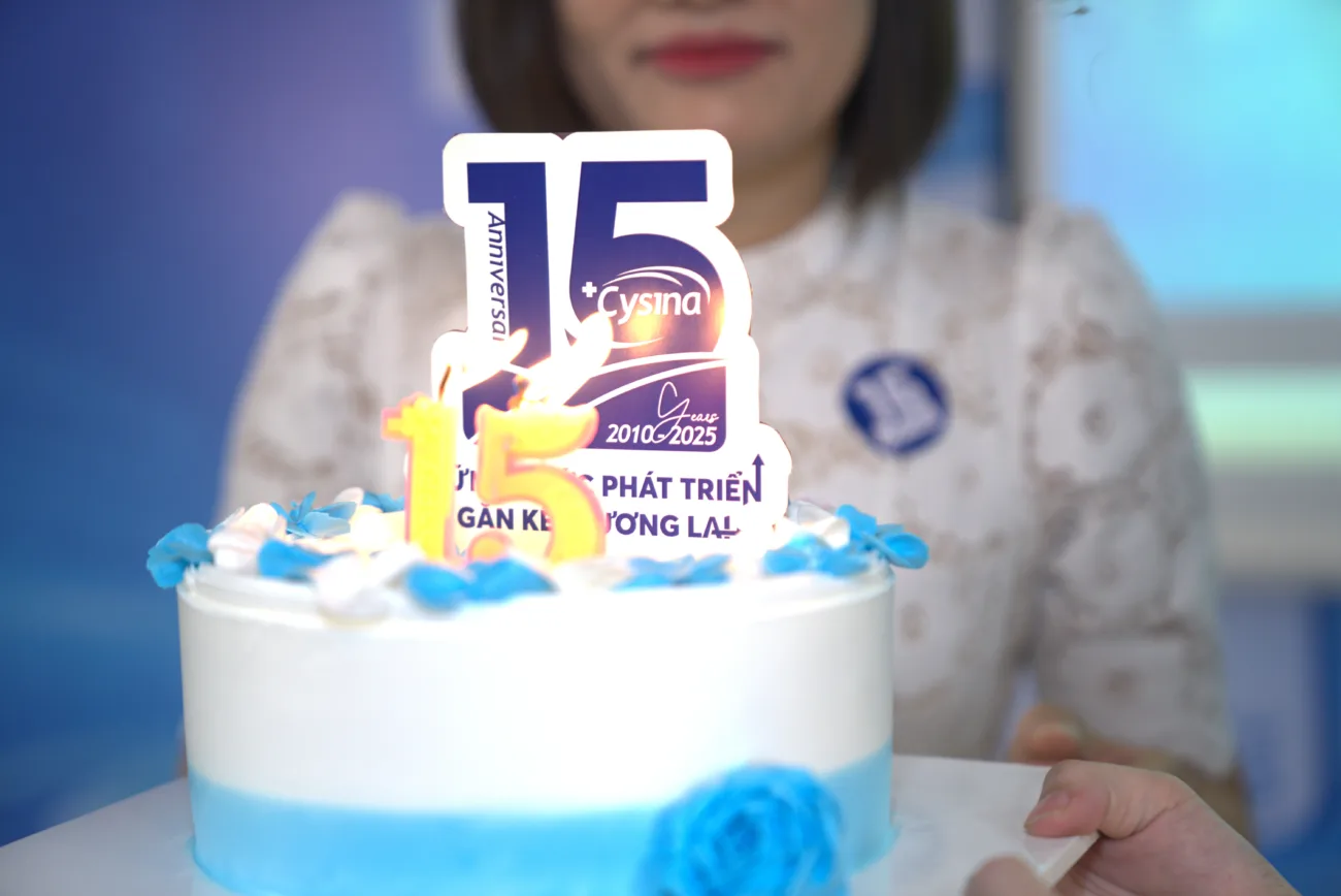 15 năm hành trình Cysina