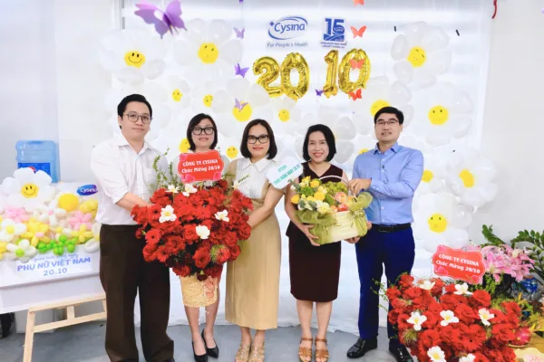 Mạnh mẽ theo cách dịu dàng – Tôn vinh những người phụ nữ Cysina nhân ngày 20/10
